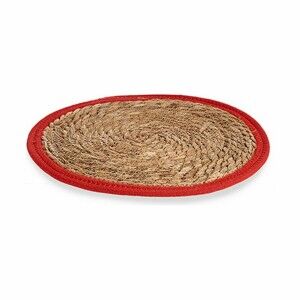Dessous de plat Gift Decor 89723 89723 Rouge Naturel Fibre naturell...