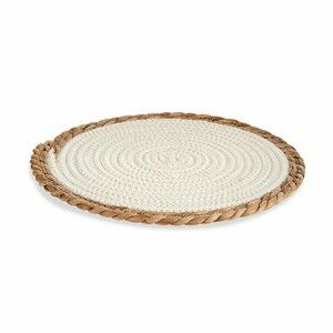 Dessous de plat Gift Decor 89716 89716 Blanc Naturel Fibre naturell...