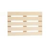 Snack tray Gift Decor Brown Wood 40 x 2 x 60 cm (12 Units) |  Plate...