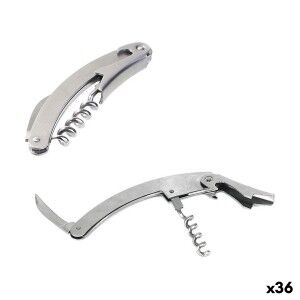 Korkenzieher mit Folienschneider und Kapselheber Wooow Edelstahl 11...