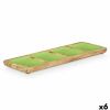 Tray with Compartments Gift Decor Green 46 x 3 x 17 cm (6 Units) | ...