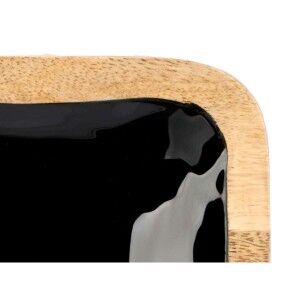 Tray with Compartments Gift Decor MALI-991 B MALI-991 B Black 31 x ...