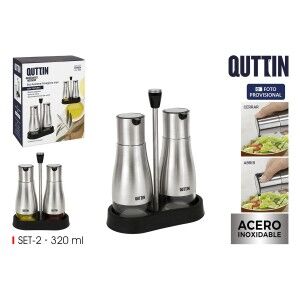 Cruet Quttin 0,32 L 2 Pieces (12 Units) |  Spice and sauce boats   ...