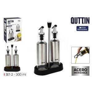 Huilier Quttin 0,3 L 2 Pièces (8 Unités) |  Salières et poivrières ...