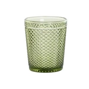 Set de Verres DKD Home Decor Vert Verre Avec relief 240 ml (6 Unité...