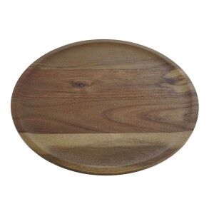 Snack tray DKD Home Decor Natural Acacia Standing 36 x 36 x 14 cm |...
