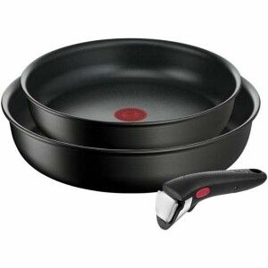 Ensemble de poêles Tefal INGENIO Noir Aluminium 3 Pièces |  Poêles ...