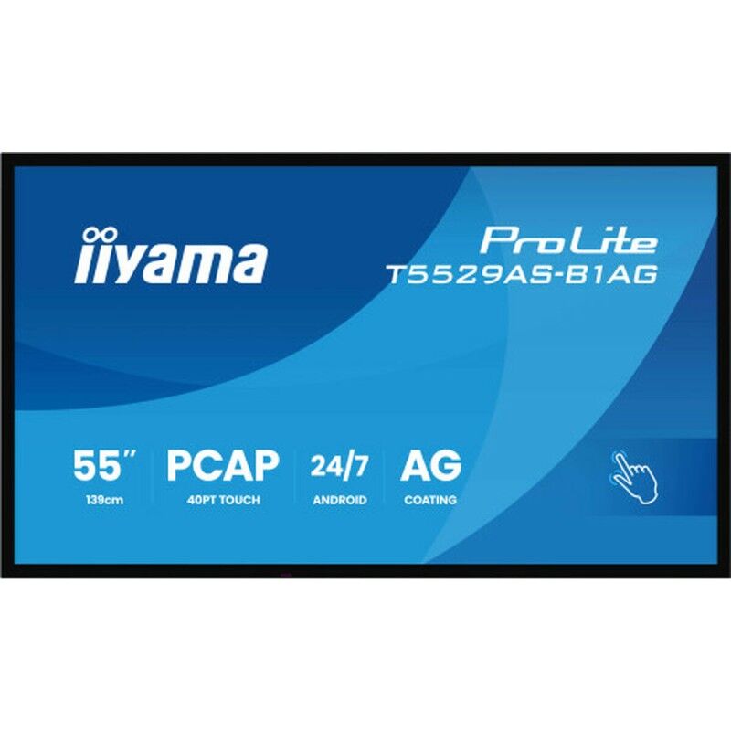 Non-slip Mat Iiyama T5529AS-B1AG Black