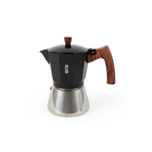 Italian Coffee Pot Quttin Black 0,3 L (6 Units) |  Coffee Makers an...