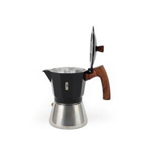 Italian Coffee Pot Quttin Black 0,3 L (6 Units) |  Coffee Makers an...