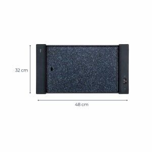 Grill JATA JEGR3000 Black 2700 W 48 x 32 cm |  Grills and griddles ...