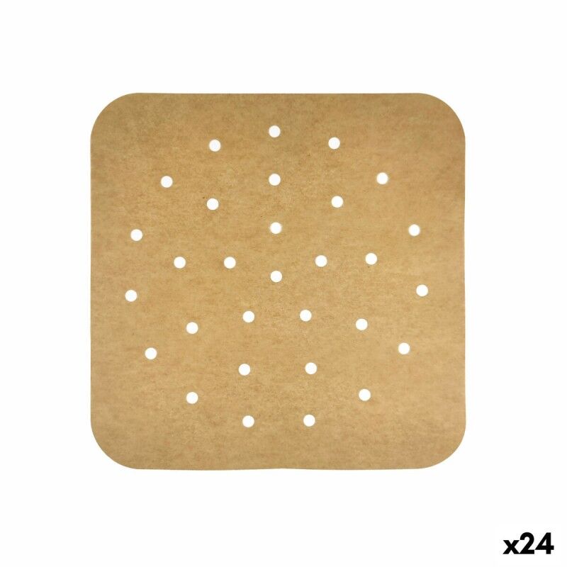 Papier pour friteuse à air Inde 23 cm (24 Unités)