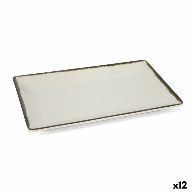 Tray La Mediterránea 25 x 15 x 2 cm (12 Units) |  Plates, platters ...