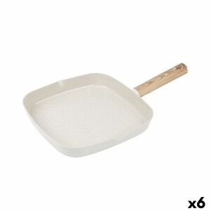 Grill pan Quttin ECOOK White (6 Units) |  Pans and casseroles   | C...