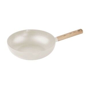 Wok Pan Quttin ECOOK White 28 x 8 cm 2,8 mm (6 Units) |  Pans and c...
