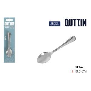 Coffee Spoon Quttin Sofia 6 Pieces 12 Units |  Knives and cutlery  ...