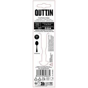 Table spoon Quttin Sofia 19,8 x 4,6 cm 3 Pieces (12 Units) |  Knive...