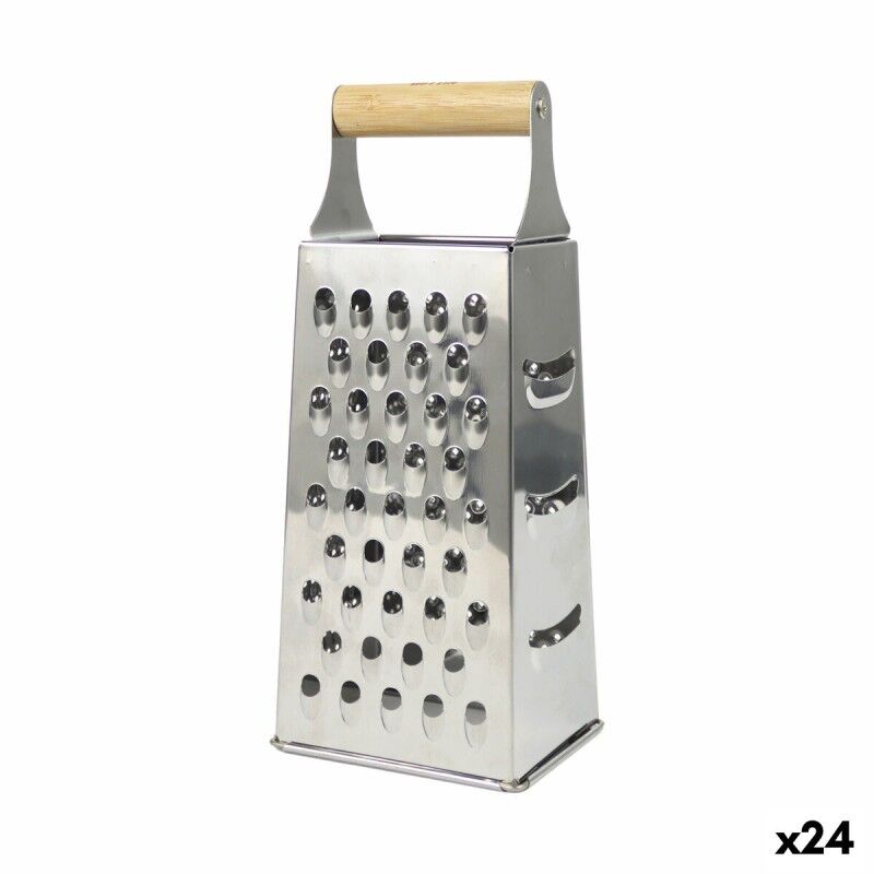 Reibe Quttin Bambus 10,6 x 8 x 24,5 cm (24 Stück) |  Reiben, Fräsen...