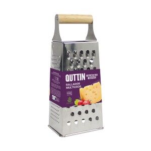 Reibe Quttin Bambus 10,6 x 8 x 24,5 cm (24 Stück) |  Reiben, Fräsen...
