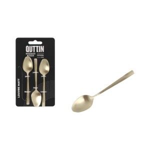 Coffee Spoon Quttin LOUVRE 3 Pieces 12 Units |  Knives and cutlery ...