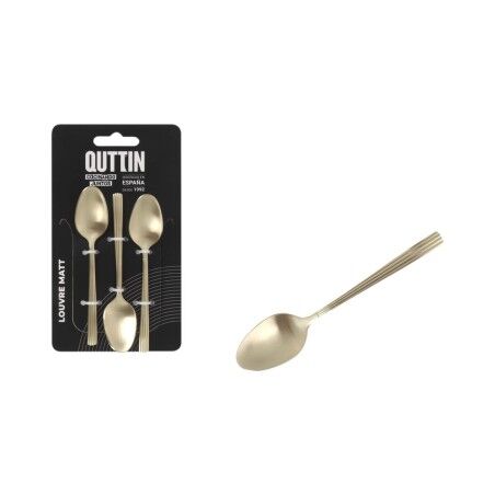 Kaffeelöffel Quttin LOUVRE 3 Stücke 12 Stück |  Messer und Schleifs...