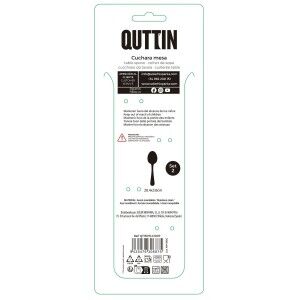 Esslöffel Quttin Louvre 20,4 x 3,8 cm 2 Stücke (12 Stück) |  Messer...