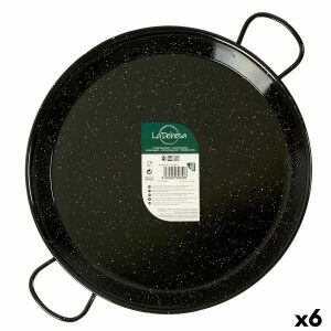 Pfanne La Dehesa Schwarz Emaillierter Edelstahl Ø 38 cm 51 x 6 x 39...