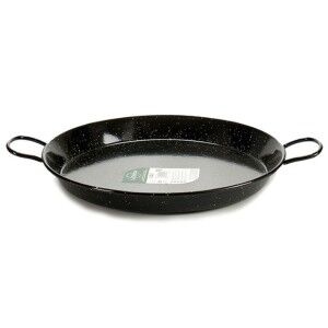 Pan La Dehesa Black Enamelled Steel Ø 38 cm 51 x 6 x 39 cm (6 Units...