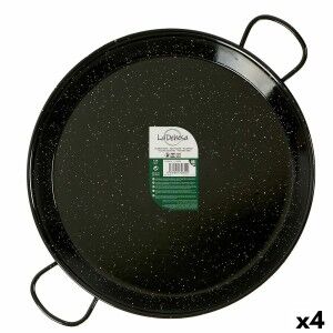 Poêle La Dehesa Noir Acier émaillé Ø 46 cm 59 x 6 x 46 cm (4 Unités...