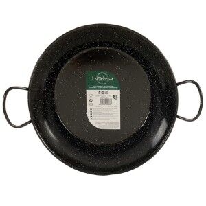 Poêle à Paella La Dehesa Noir Acier émaillé Ø 32 cm 42,5 x 12 x 32,...