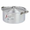 Casserole with lid Kinvara Silver 5 L 33 x 14,5 x 26 cm (10 Units) ...