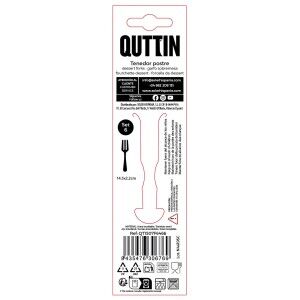 Set of Dessert Forks Quttin Sofia 14,5 x 2,2 cm 6 Pieces (12 Units)...