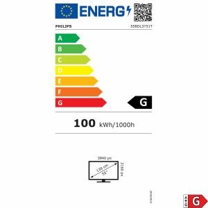 Tapis Antidérapant Philips 55BDL3751T/00 Noir |  Autres accessoires...