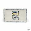 Tray La Mediterránea 20 x 13 x 2 cm (24 Units) |  Plates, platters ...