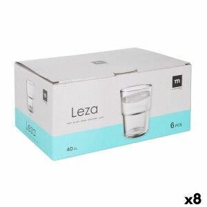 Set of glasses La Mediterránea Leza 400 ml 6 Pieces (8 Units) |  Gl...