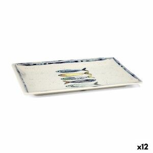Tray La Mediterránea 30 x 20 x 2,5 cm (12 Units)