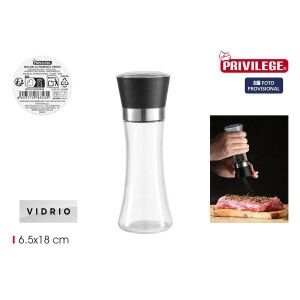 Pepper Mill Privilege Glass (24 Units) |  Spice and sauce boats   |...