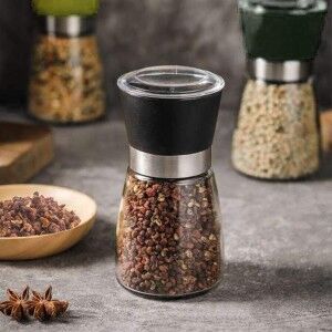 Pepper Mill Privilege Glass 6,5 x 13 cm (24 Units) |  Spice and sau...