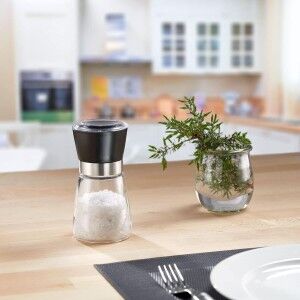 Pepper Mill Privilege Glass 6,5 x 13 cm (24 Units) |  Spice and sau...