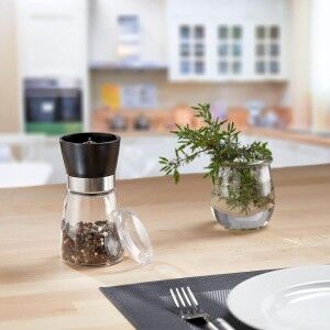 Pepper Mill Privilege Glass 6,5 x 13 cm (24 Units) |  Spice and sau...