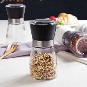 Pepper Mill Privilege Glass 6,5 x 13 cm (24 Units) |  Spice and sau...