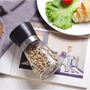 Pepper Mill Privilege Glass 6,5 x 13 cm (24 Units) |  Spice and sau...