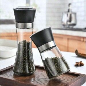 Pepper Mill Privilege Glass 6,5 x 13 cm (24 Units) |  Spice and sau...