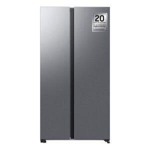 Combined Refrigerator Samsung RS70F65QETEF Steel |  Refrigerators a...