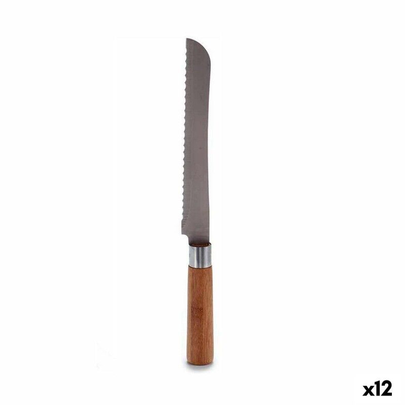 Wellenschliffmesser Kinvara Bambus Edelstahl 2,8 x 2,5 x 32 cm 32 x...