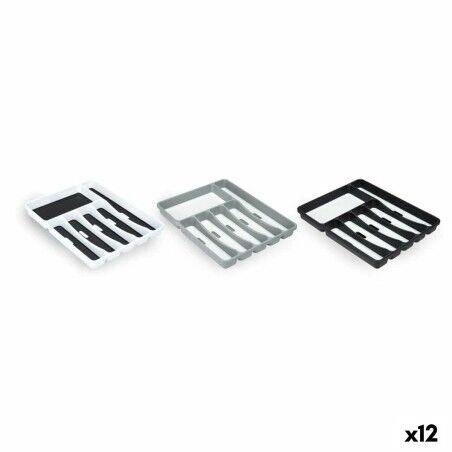 Range-couverts Kinvara Blanc Noir Gris Caoutchouc polypropylène TPR...