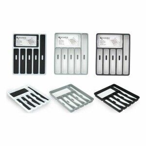 Range-couverts Kinvara Blanc Noir Gris Caoutchouc polypropylène TPR...