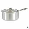 Saucepan with Lid Kinvara Silver Aluminium Ø 16 cm 1,5 L 30 x 10,5 ...