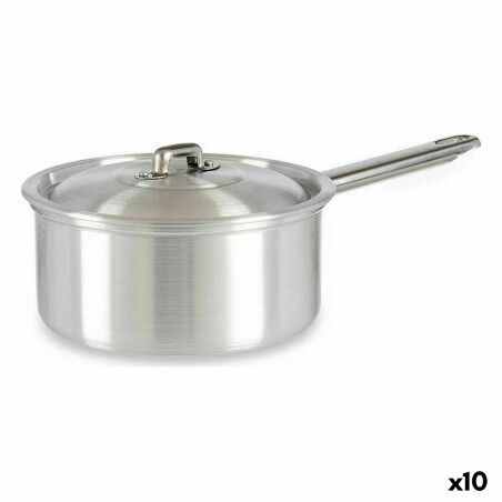 Saucepan with Lid Kinvara Silver Aluminium Ø 16 cm 1,5 L 30 x 10,5 ...