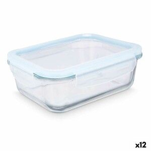 Lunchbox Vivalto Durchsichtig Silikon Polypropylen Borosilikatglas ...